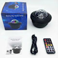 Miniatyrbillede 4 af 5: Stjerneprojektor LED Galaxy Light / Natlampe / Stjernelampe Lampe Black