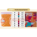 Miniatyrbillede 2 af 5: Diamantmaleri 25x35 cm Månevand Diamantmaleri DIY Multicolor