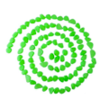 Miniatyrbillede 5 af 6: Lysende dekorationssten / sten 100 Pack Green Green