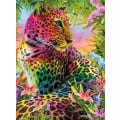 Miniatyrbild 1 av 2: Diamond Painting / Diamantmålning 30x40cm - Leopard Färgglad multifärg