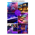 Miniatyrbild 5 av 7: Flexibel 20m RGB LED-list / Ljusslinga / LED-Strip Bluetooth APP multifärg