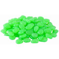 Miniatyrbillede 2 af 6: Lysende dekorationssten / sten 100 Pack Green Green