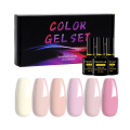 Miniatyrbild 1 av 3: UV Nagelkit Nail Gel Nagellack Polygel multifärg