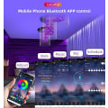 Pikkukuva 2 / 5: 20 m LED-valo Bluetooth Rgb-valo / valosilmukka / LED-nauha Multicolor