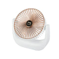 Miniatyrbillede 1 af 9: Moderne mini ventilator Bordventilator Håndholdt batteridrevet ventilator White