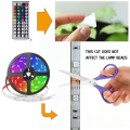 Miniatyrbillede 3 af 5: Fleksibel 5m RGB LED strip / Lyssløjfe / LED-Strip Bluetooth APP Multicolor