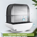 Pikkukuva 8 / 9: Modern mini luftkylare USB AC / Fläkt Luftfuktare - Grön Green
