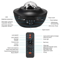 Miniatyrbillede 3 af 5: Stjerneprojektor LED Galaxy Light / Natlampe / Stjernelampe Lampe Black