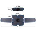 Miniatyrbillede 2 af 3: Muskelstimulator EMS til mavemuskler arme ben Blue