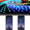 Pikkukuva 2 / 9: Flexibel 5m RGB Ljusslinga / LED-list / LED-Strip Bluetooth APP Multicolor