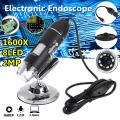 Miniatyrbild 1 av 8: Digitalt Mikroskop USB med 50 till 1600 x Förstoring Zoom Svart