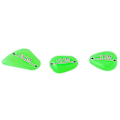 Miniatyrbillede 3 af 6: Lysende dekorationssten / sten 100 Pack Green Green