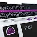 Miniatyrbild 3 av 5: Symaskin - Pfaff - Select 4.2 - Automatisk trådträdare - 40 stygn - IDT Dual Feed Vit
