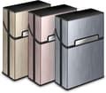3 stk sigarettetui for menn sigarettboks holder dame aluminium P