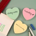 Miniatyrbild 5 av 5: Heart-shaped Self-adhesive Notes - Sticky Post-it Notes Cute Mixed 4 Colors for Office/Home Bulk Pack 600 Sheets Total