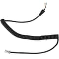 Replacement Microphone Cable for Yaesu, Compatible with Yaesu MH-36 MH-42 MH-48 Series Hand Microphones, High-Quality Spring Coiled Anti-Pull Design