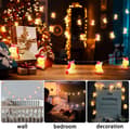 Miniatyrbild 3 av 7: Unicorn string lights, battery-powered unicorn design LED string lights, outdoor string lights, garden decoration G G