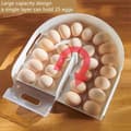 Miniatyrbild 4 av 5: Egg Holder for Refrigerator, U-shaped Egg Box Refrigerator, Stackable Egg Storage Container for Refrigerator