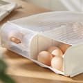 Miniatyrbild 2 av 5: Egg Holder for Refrigerator, U-shaped Egg Box Refrigerator, Stackable Egg Storage Container for Refrigerator