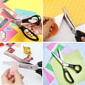 Miniatyrbild 2 av 5: 1 pc Fabric Scissors - Zigzag Pattern 5mm - Fabric Scissors - Textile Scissors - Tailor Scissors - For Clothing Fabric, Leather, Cotton, Paper...