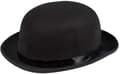 Bowler Hat, for Adults, Hat, Headgear, Costume, Carnival, Theme
