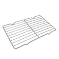 Stainless Steel Grill Rack Cooling Rack for Grilling and Draining Food, Rectangular Wire Rack, 16 x 26 cm