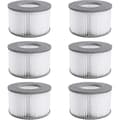 Miniatyrbillede 1 af 2: Erstatningsfilter til MSPA Whirlpool, Whirlpool Vandfilter, Kompatibelt med Mspa Filter Edition 0625.