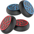 Miniatyrbilde 1 av 5: 4 Thunder Caps Tilbehør Tommelgrep PS4 PS5 Tilbehør for PS5 Kontroller PS5 Kontroller Spak Joystick Silikon Tips for Xbox Series PS5 PS4 Cont