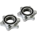 2 stycken standard stjärnlås 25 mm för hantelstänger