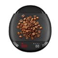 Digital Coffee Scale with Timer - Rechargeable Espresso Scale 2kg/0.1g High Precision Weighing in g oz ml Pour Over Coffee