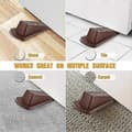 Miniatyrbild 4 av 5: Door Stop Rubber Door Stopper, Door Stop Wedge for Multiple Surfaces, 2-Pack