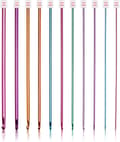 Long Crochet Hook Set, 11 Tunisian Crochet Hooks, Multicolor