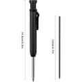 Miniatyrbild 5 av 5: Debuns – Black Mechanical Pencil Marker with 6 Leads – Needle Tip for Precise Marking – For Smooth and Rough Surfaces