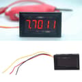 Miniatyrbild 2 av 5: 0-33.000V Voltage Meter Tester Voltmeter With Red LED Display & 3 Wires 0.3