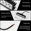 Miniatyrbild 2 av 5: Powerful LED Fog Light for Car - Weatherproof, Quick Installation, Suitable for Multiple Vehicle Models (1 pc)