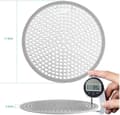 Miniatyrbillede 2 af 5: 3 stk. Hårfanger til brusebad, 118 mm/ 4.65  \" Hårfilter til brusebadekar, Brusegitter, Anti-hår badekarfilter