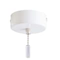 Miniatyrbild 1 av 3: Practical Elegant Bathroom Light Pull Cord Switch for Easy Installation Design and Enhanced Light Control Silver White