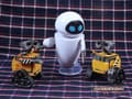 Miniatyrbilde 4 av 6: Wall-e Robot Actionfigur Samlermodell Leketøysdukke 6 cm 3 typer Gammel versjon av Wall-E Old version of Wall-E