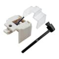 ATN3600L Diamond Turntable Needle, Compatible with AT-LP60 Turntable Needle with Turntable Needle Brush White White
