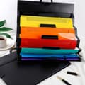 Miniatyrbild 4 av 7: Multicolor 6-Pocket File Folder for Classroom Home