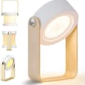 Miniatyrbild 3 av 7: LED Table Lamp Bedside Lamp, Night Light Lantern Vintage Touch Dimmable, 3 KLB