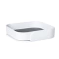 Rotating Spice Rack, Rotating Spice Rack Lazy Susan Turntable Spice Rack Rotating Storage for Cabinet Refrigerator Kitchen Counter Office (White)