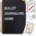 Bullet Journal Game Notebook, Double Spiral Binding, Economic Expense Tracker Pack