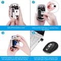 Miniatyrbilde 3 av 7: 2.4G Mus, USB Type-C Trådløs Datamus