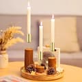 Miniatyrbillede 5 af 5: 4 stk - Lysestage - lysestage - lysestage - Adventskrans lysestage - metal lysestage