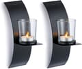 Miniatyrbild 1 av 5: 2 Vintage Wall Mounted Candle Holders, Black Creative Iron