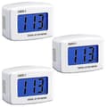 3 st AC 80-300V LCD Digital Voltmeter Spänningspanelmonitor DM55-1