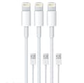 3-pakning 2 m / Lightning ladekabel iPhone 13/12/11/ Xs/Max/X/8/7/6/5_OF