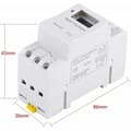 Miniatyrbilde 5 av 5: Profesjonell digital timer, døgntimer, Astro digital, 220 V type AHC15 A, elektrisk timer