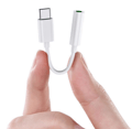 Miniatyrbilde 2 av 4: 3-pakning Type-C til 3,5 mm hodetelefonadapter lydadapterkabel